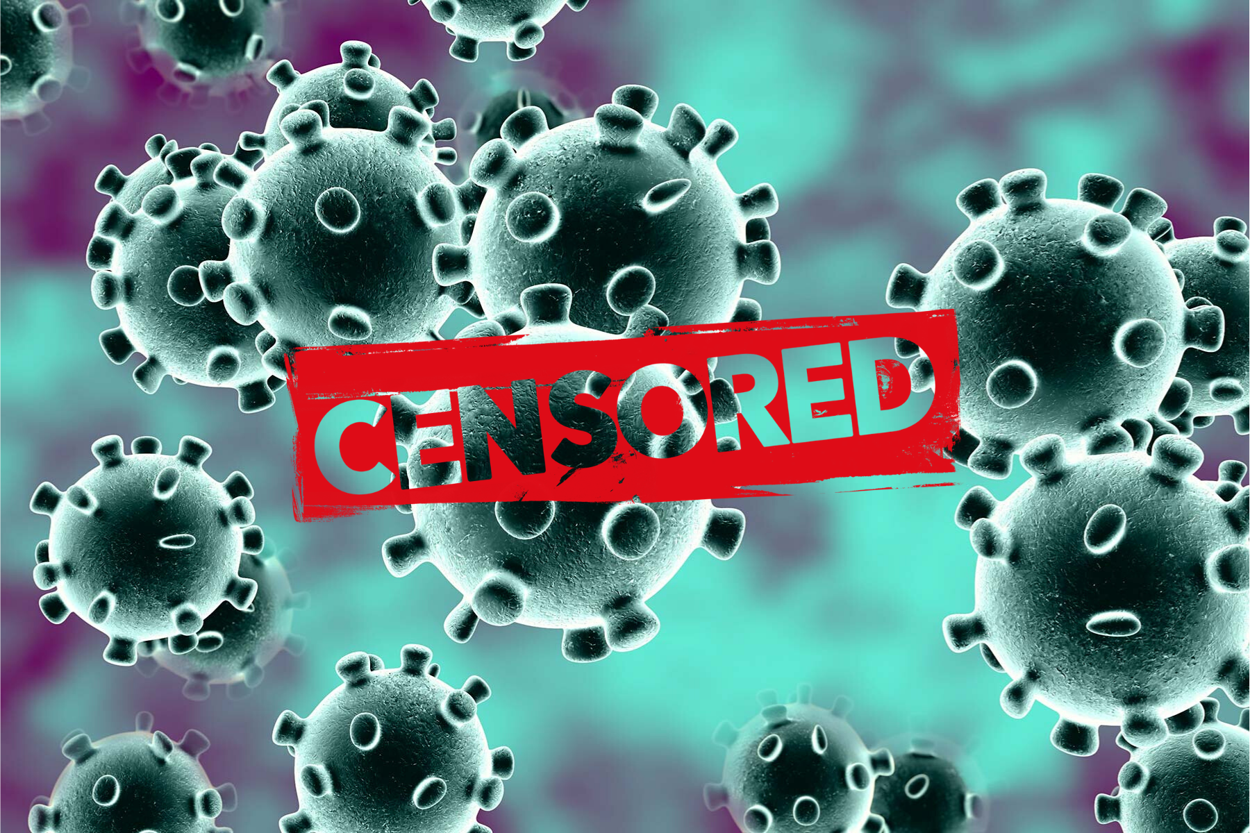 Freedom of speech in a pandemic and the role of censorship in spreading of COVID-19