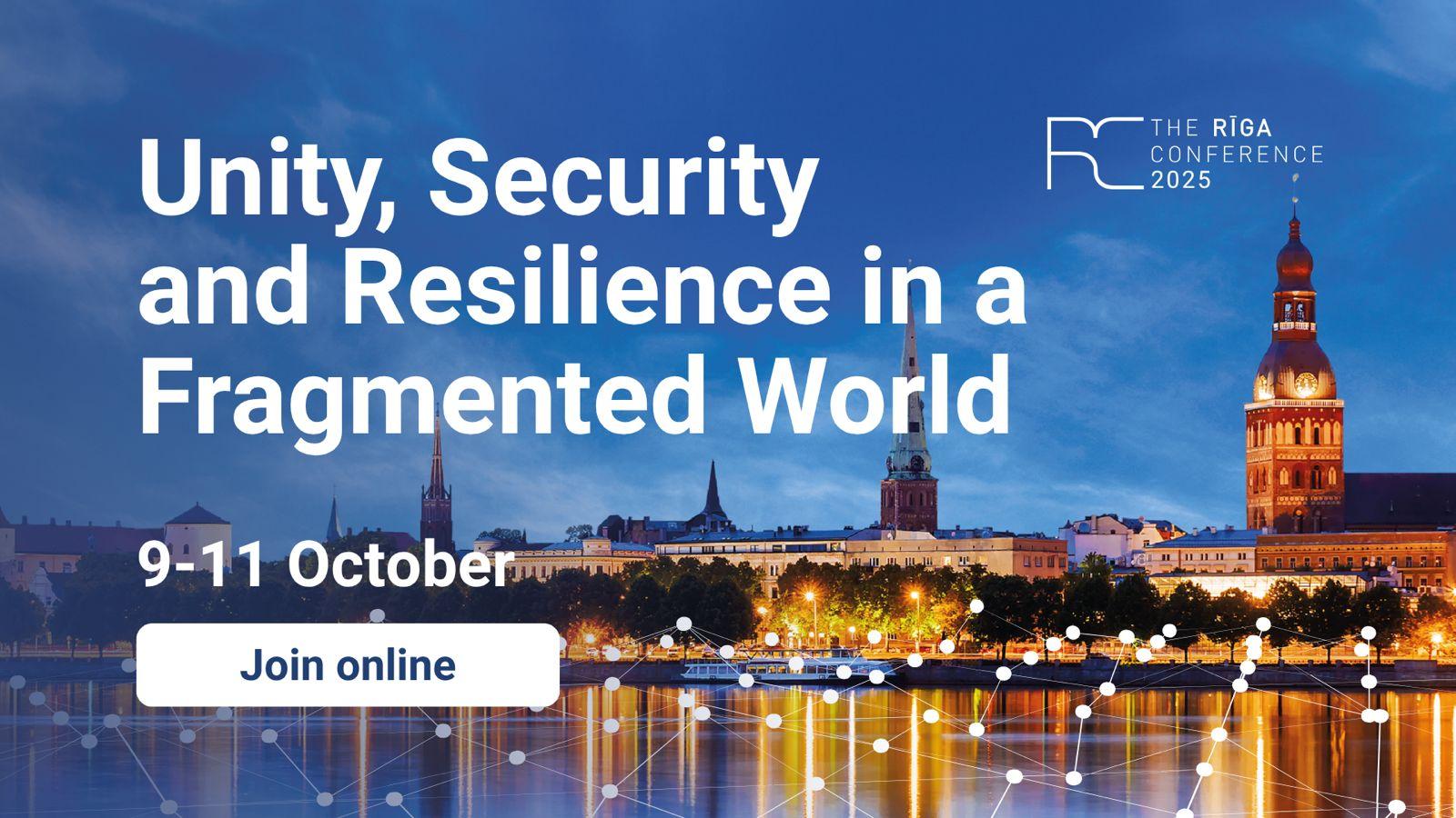 Unity, Security and Resilience in a Fragmented World